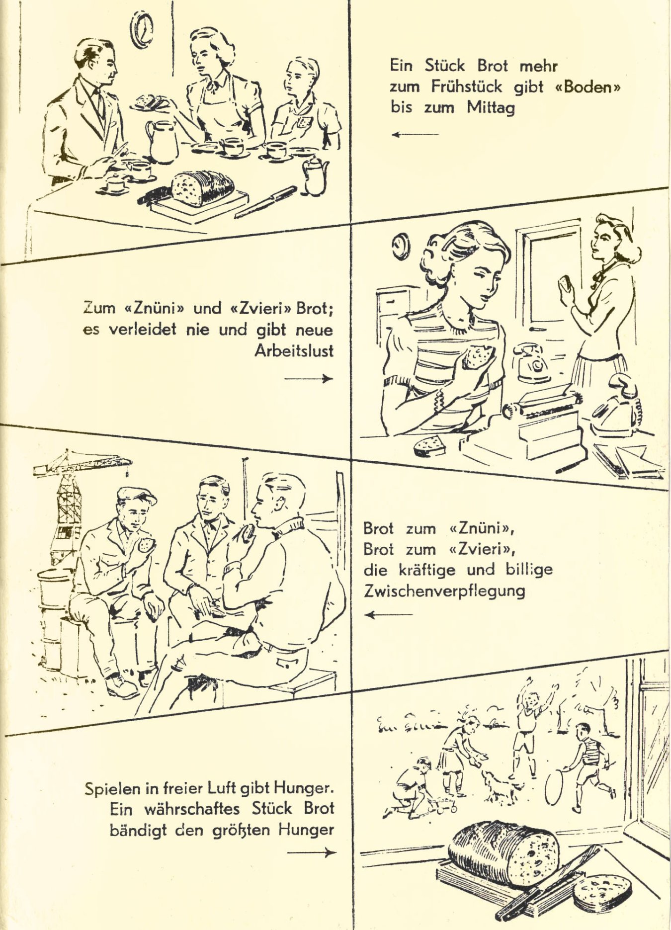 Comic-Brotspeisen